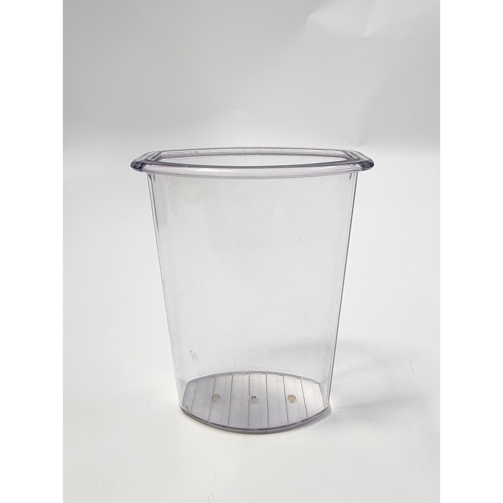Clear Plastic Blender Pitcher Food Processor Jar Replacement Part Oval Base